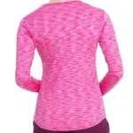 Women’s Active Space-Dye Long-Sleeve Underscrub Top