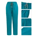 Athletic Zip-Front Scrubs Set