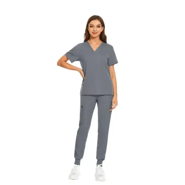 Unisex Professional Scrub Set with Jacket