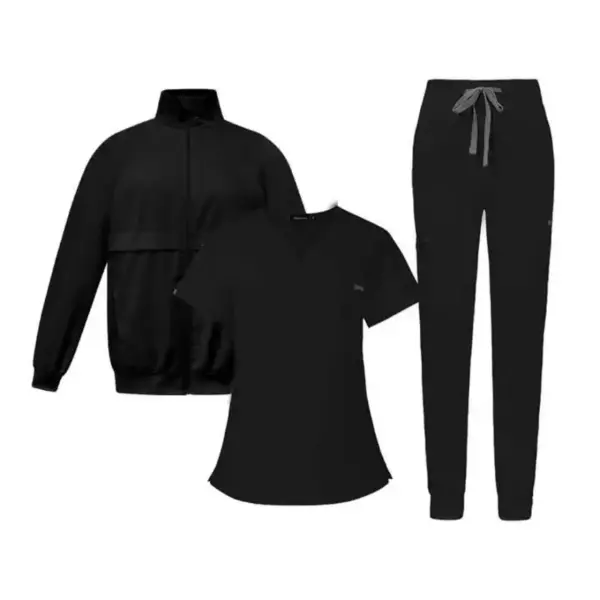 Unisex Professional Scrub Set with Jacket