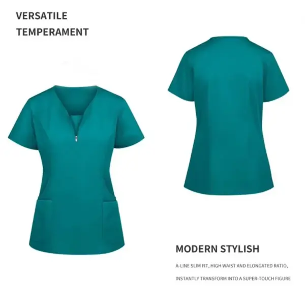 Women's Premium V-Neck Scrubs Set