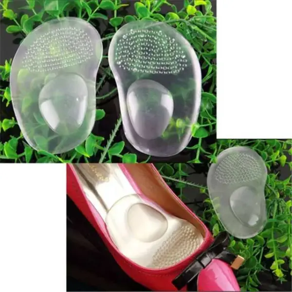 Ball of Foot Pain Relief Pads for Women | Silicone Gel Forefoot Cushions for High Heels