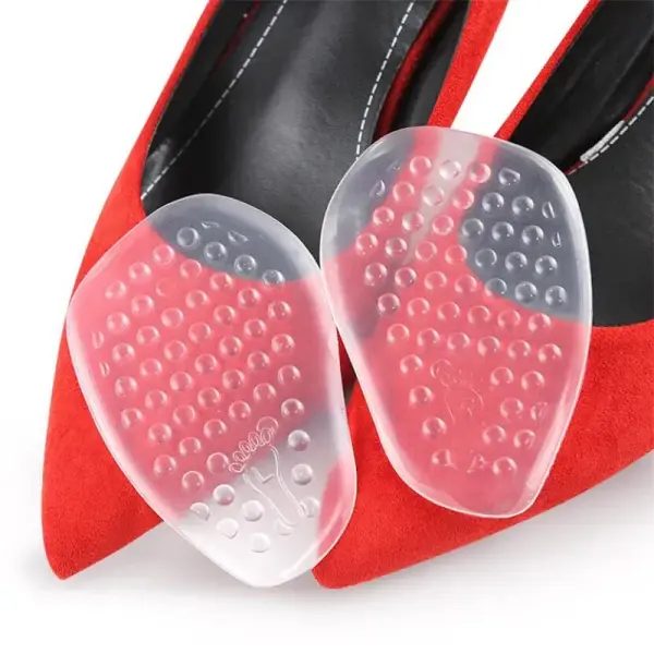 Ball of Foot Pain Relief Pads for Women | Silicone Gel Forefoot Cushions for High Heels